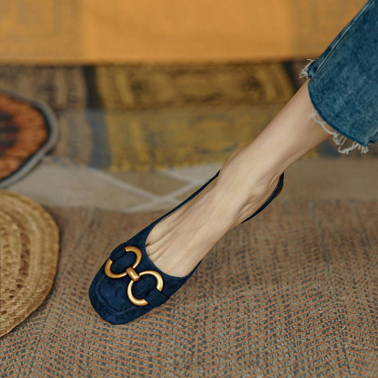 Anna-Berg | Slingback Heels in Leather
