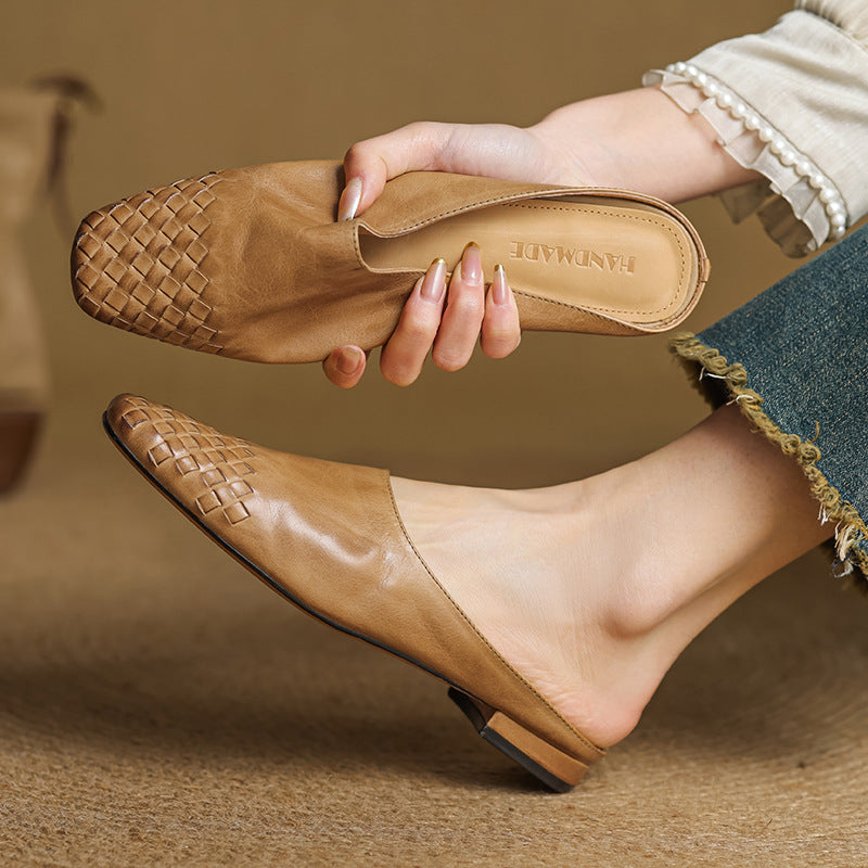 Anna-Berg | Mules + Genuine Leather