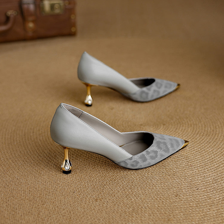 Anna-Berg | Genuine Leather Heels