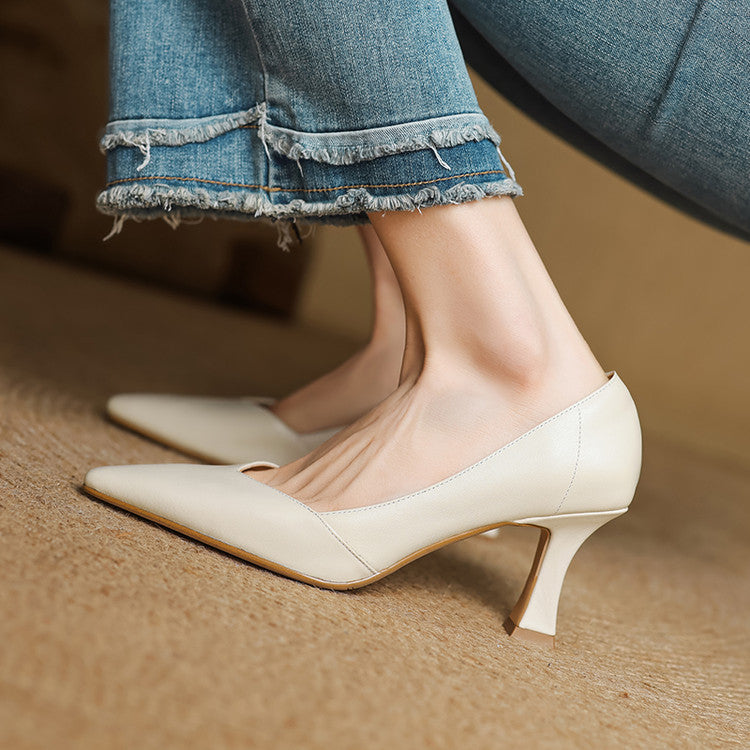 Anna-Berg | Genuine Leather Heels