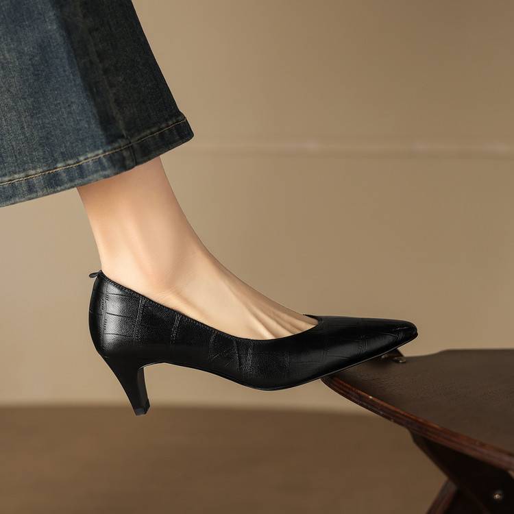 Anna-Berg | Genuine Leather Heels