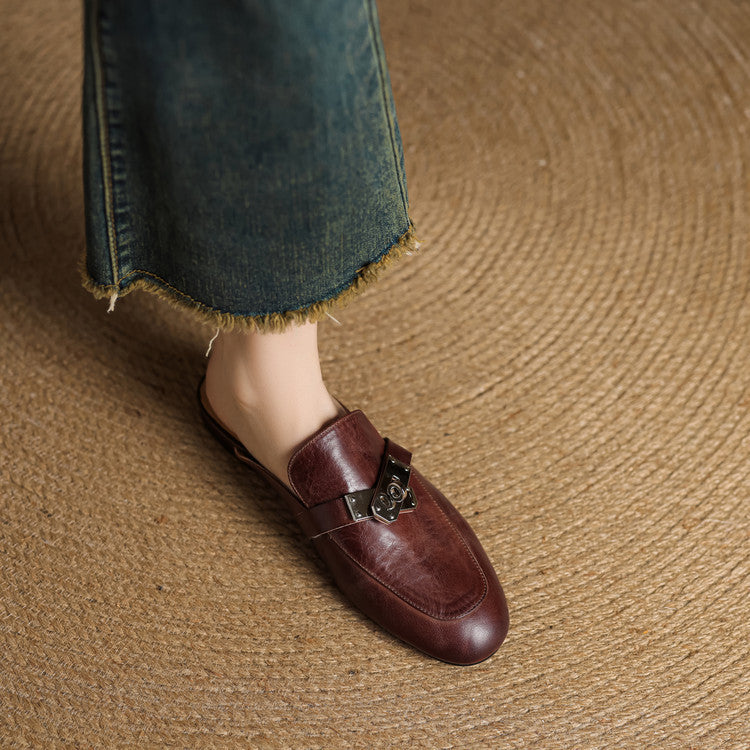 Anna-Berg | Genuine Leather Mules