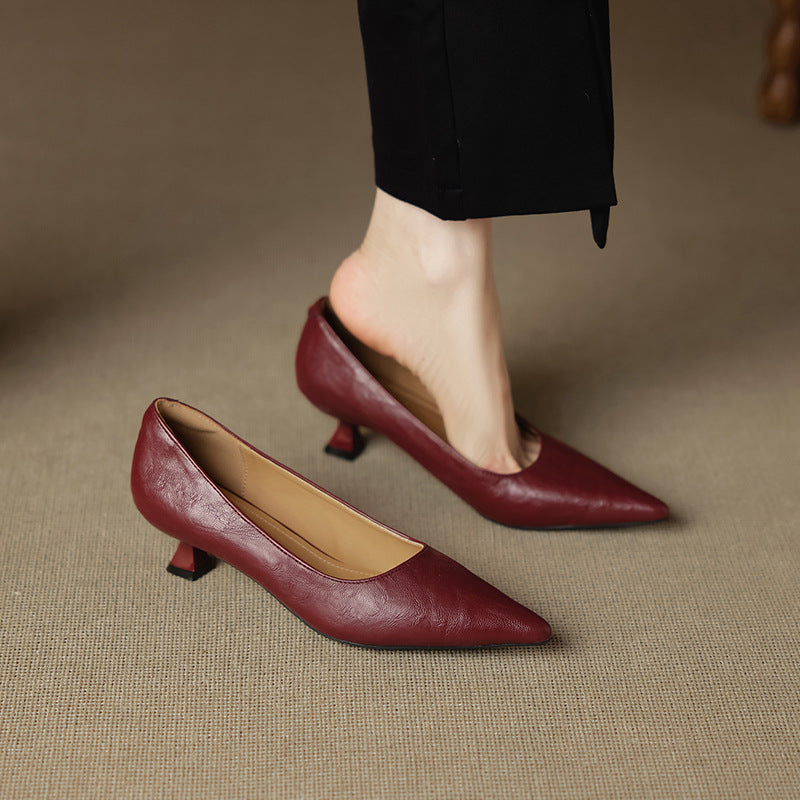 Anna-Berg | Genuine Leather Heels