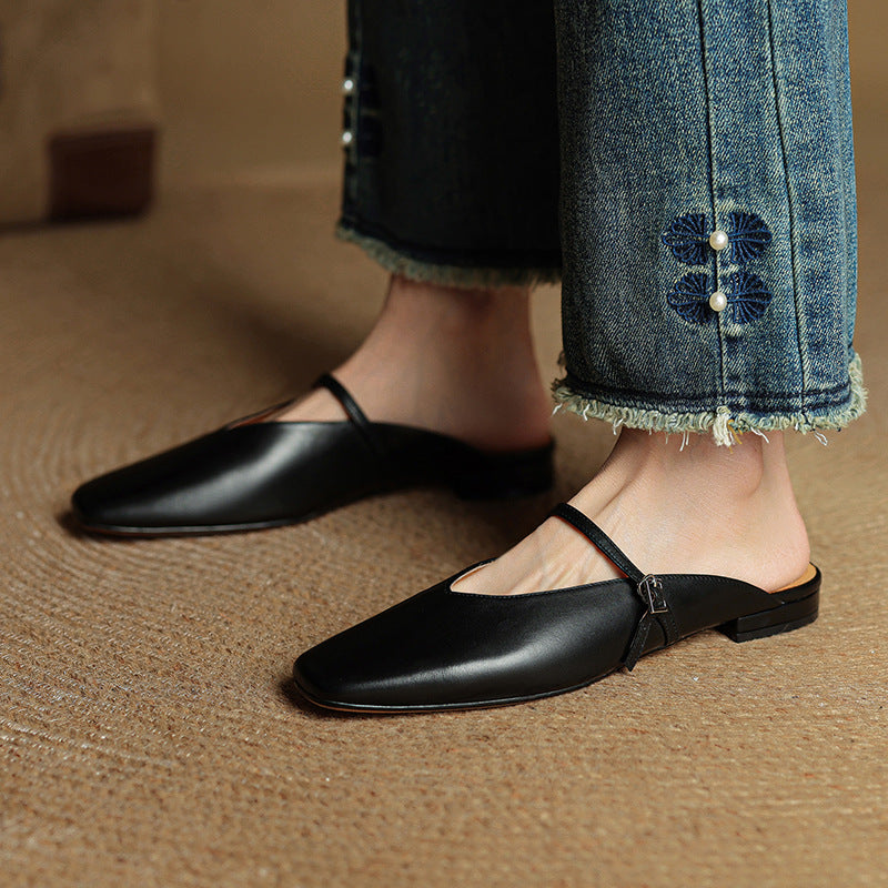 Anna-Berg | Genuine Leather Mules