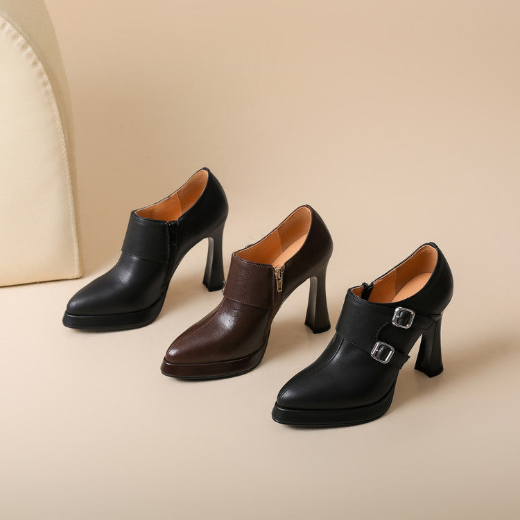 Anna-Berg | Genuine Leather Heels