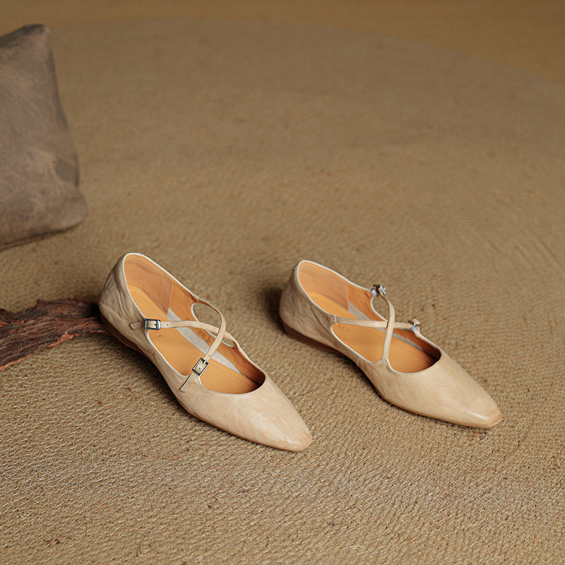 Anna-Berg | Genuine Leather Flats