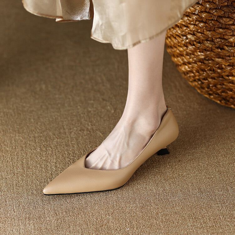 Anna-Berg | Classic Pointed Toe Pumps