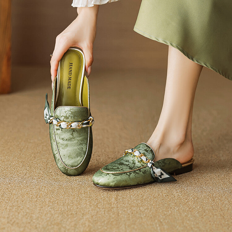 Anna-Berg | Genuine Leather Mules