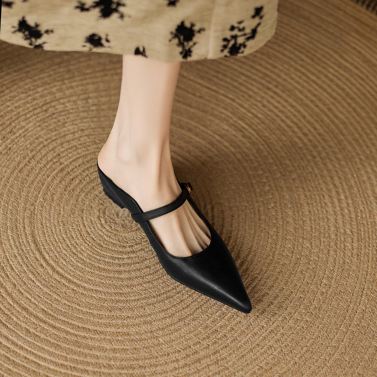 Anna-Berg | Genuine Leather Mules