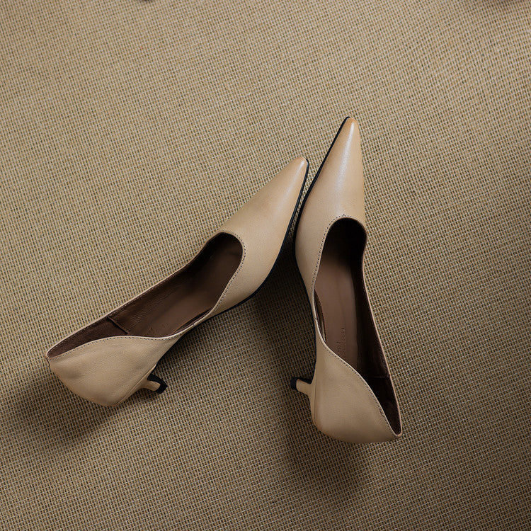 Anna-Berg | Leather Heels