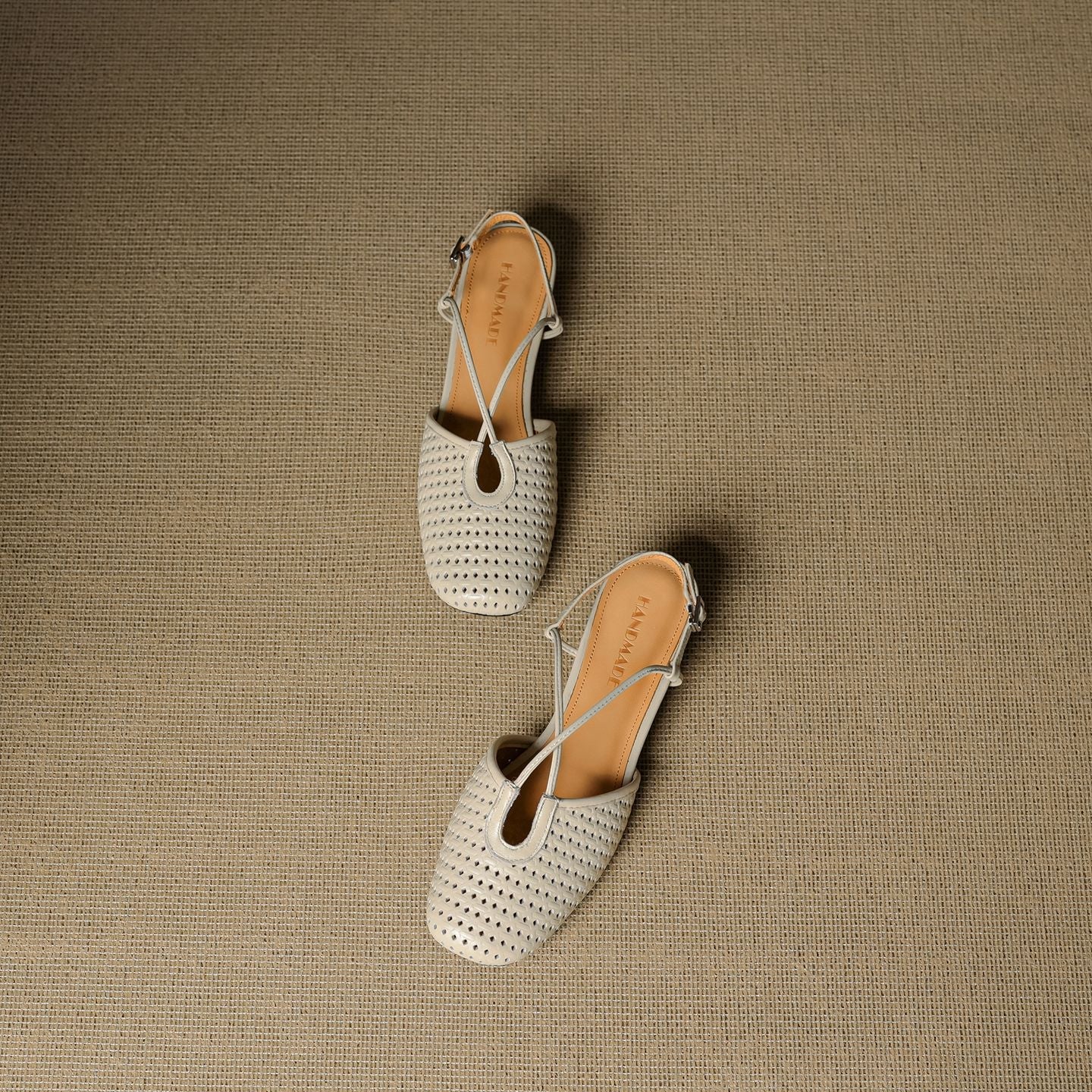 Anna-Berg | Genuine Leather Slingback Heels