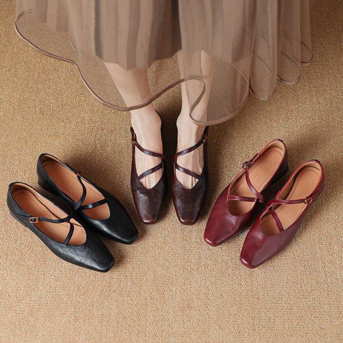 Anna-Berg | Genuine Leather Heels