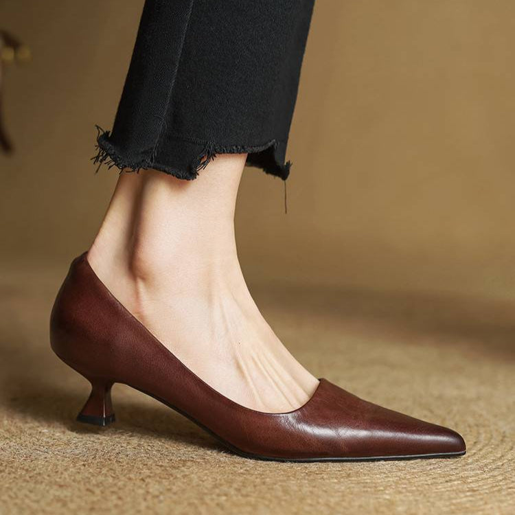 Anna-Berg | Genuine Leather Heels