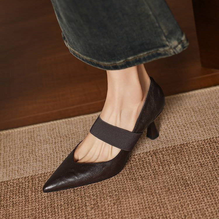 Anna-Berg | Genuine Leather Heels