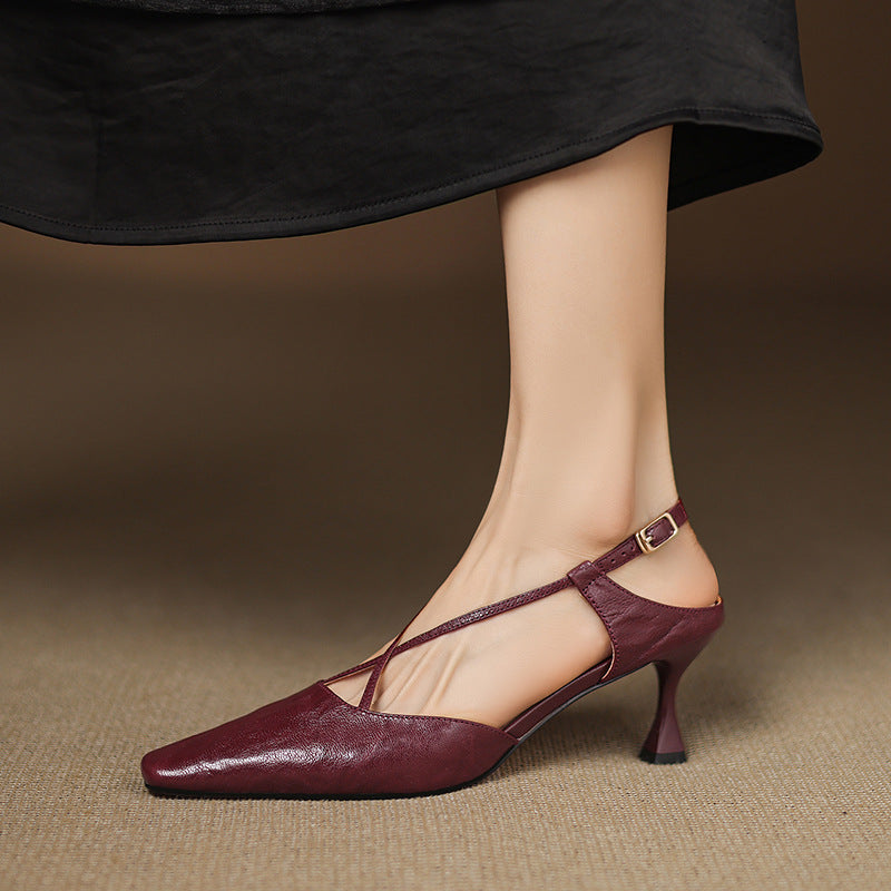 Anna-Berg | Genuine Leather Heels