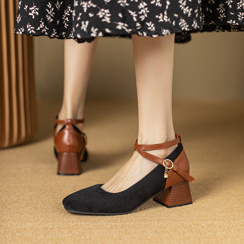 Anna-Berg | Suede Heels
