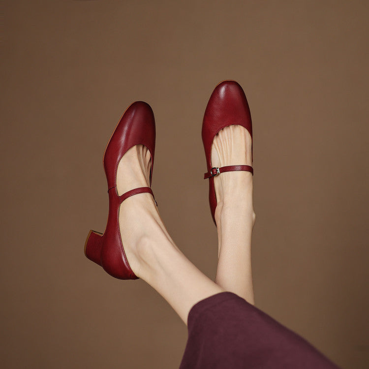 Anna-Berg | Genuine Leather Pumps