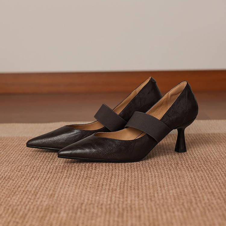 Anna-Berg | Genuine Leather Heels