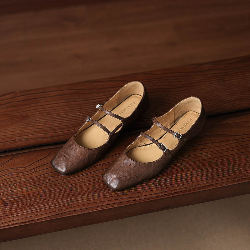 Anna-Berg | Genuine Leather Flats