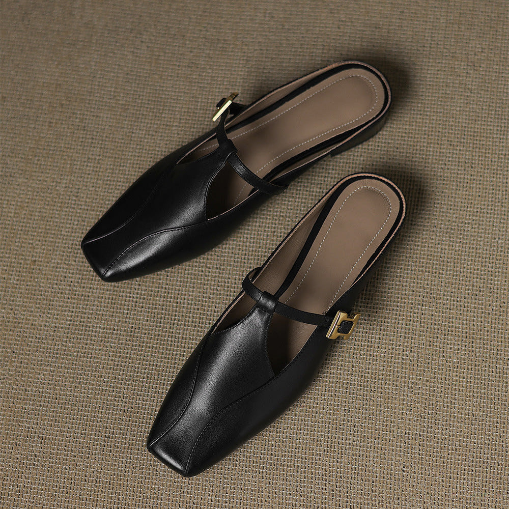 Anna-Berg | Leather Mules