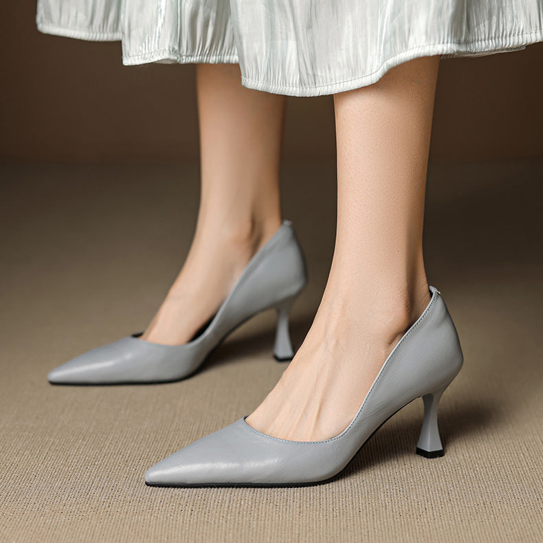 Anna-Berg | Genuine Leather Heels
