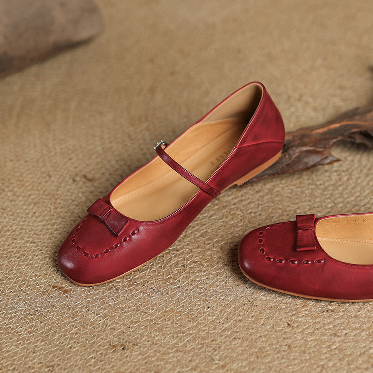 Anna-Berg | Genuine Leather Flats