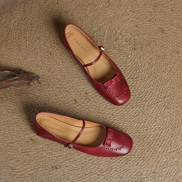 Anna-Berg | Genuine Leather Flats