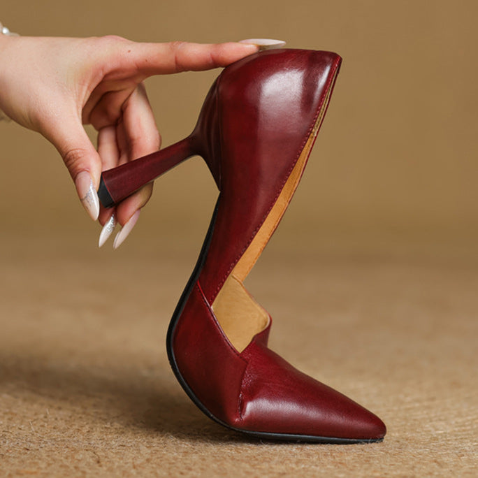 Anna-Berg | Leather Heels
