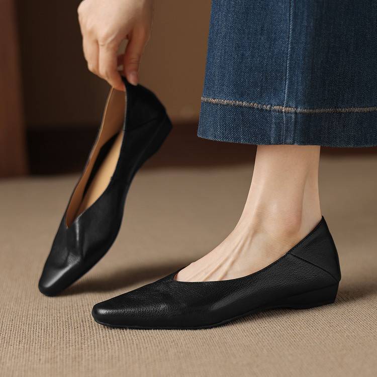 Anna-Berg | Genuine Leather Flats