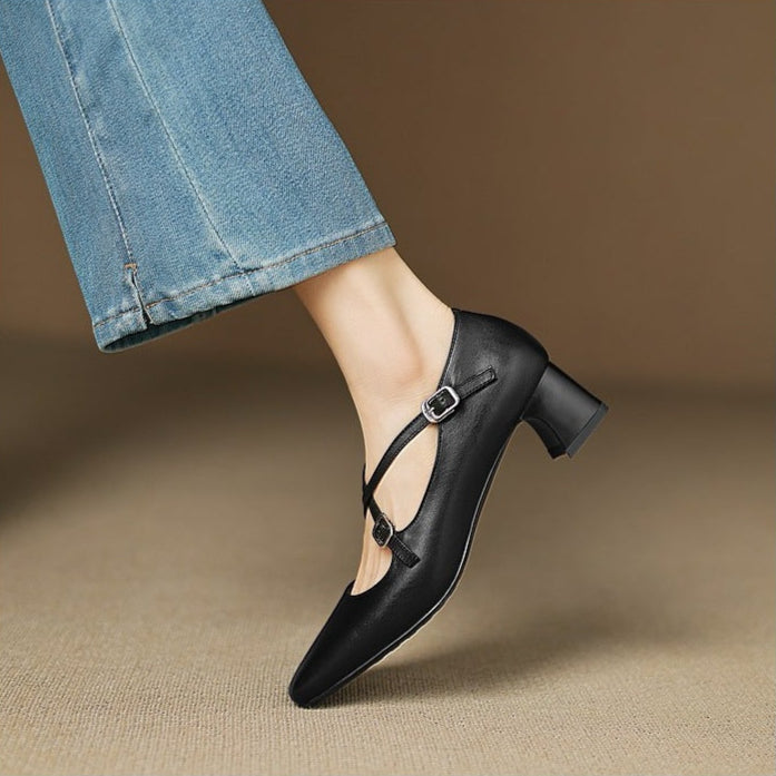 Anna-Berg | Genuine Leather Heels