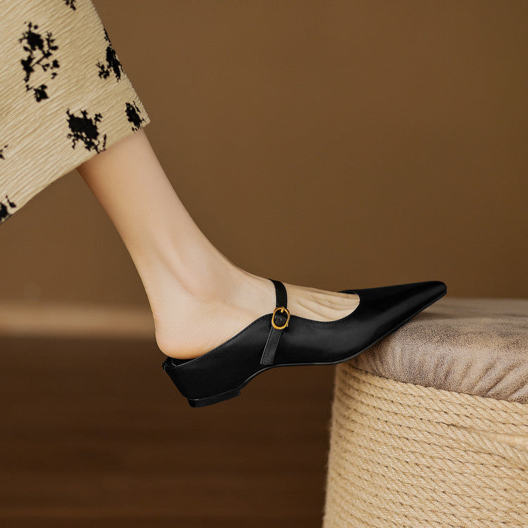 Anna-Berg | Genuine Leather Mules