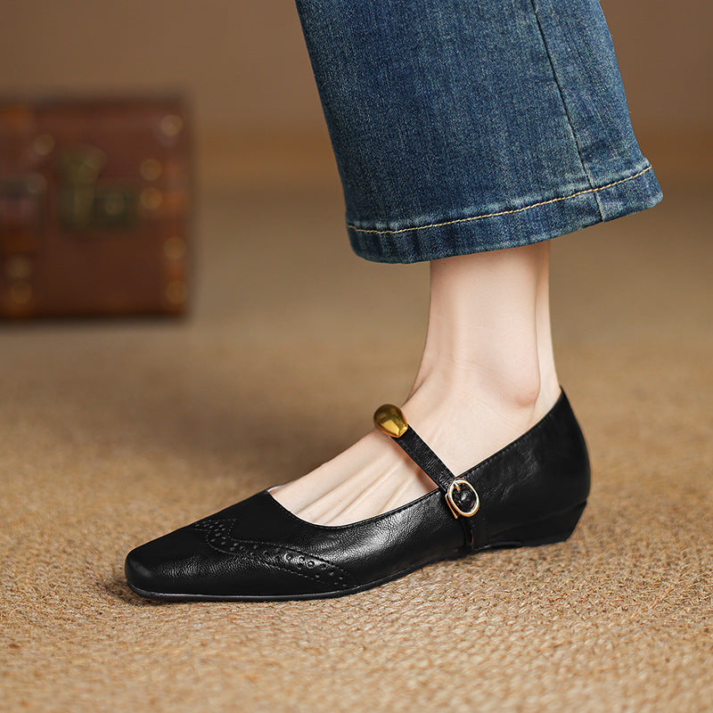 Anna-Berg | Classic Pointed Toe Heels in Leather