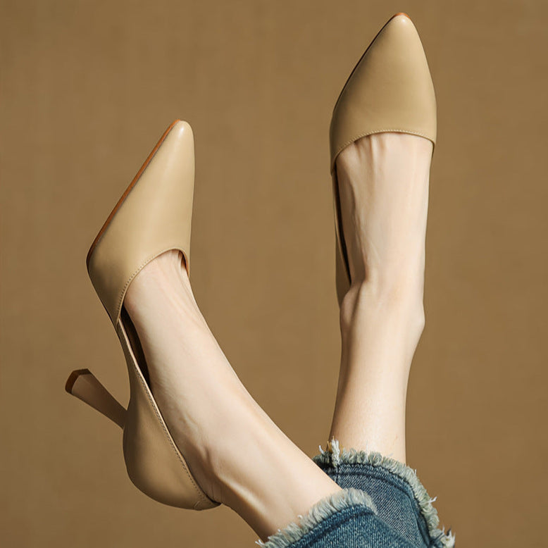 Anna-Berg | Leather Heels