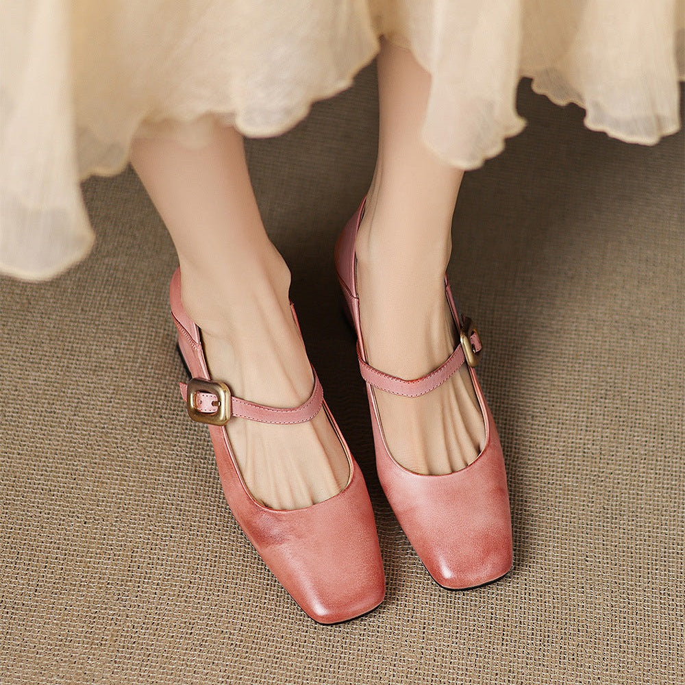 Anna-Berg | Genuine Leather Heels