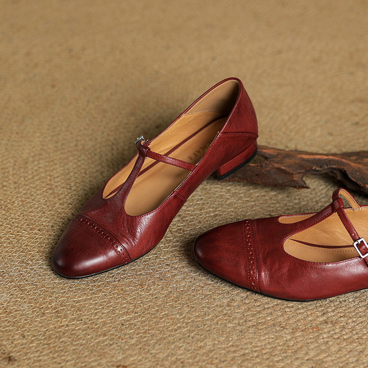 Anna-Berg | Genuine Leather Flats