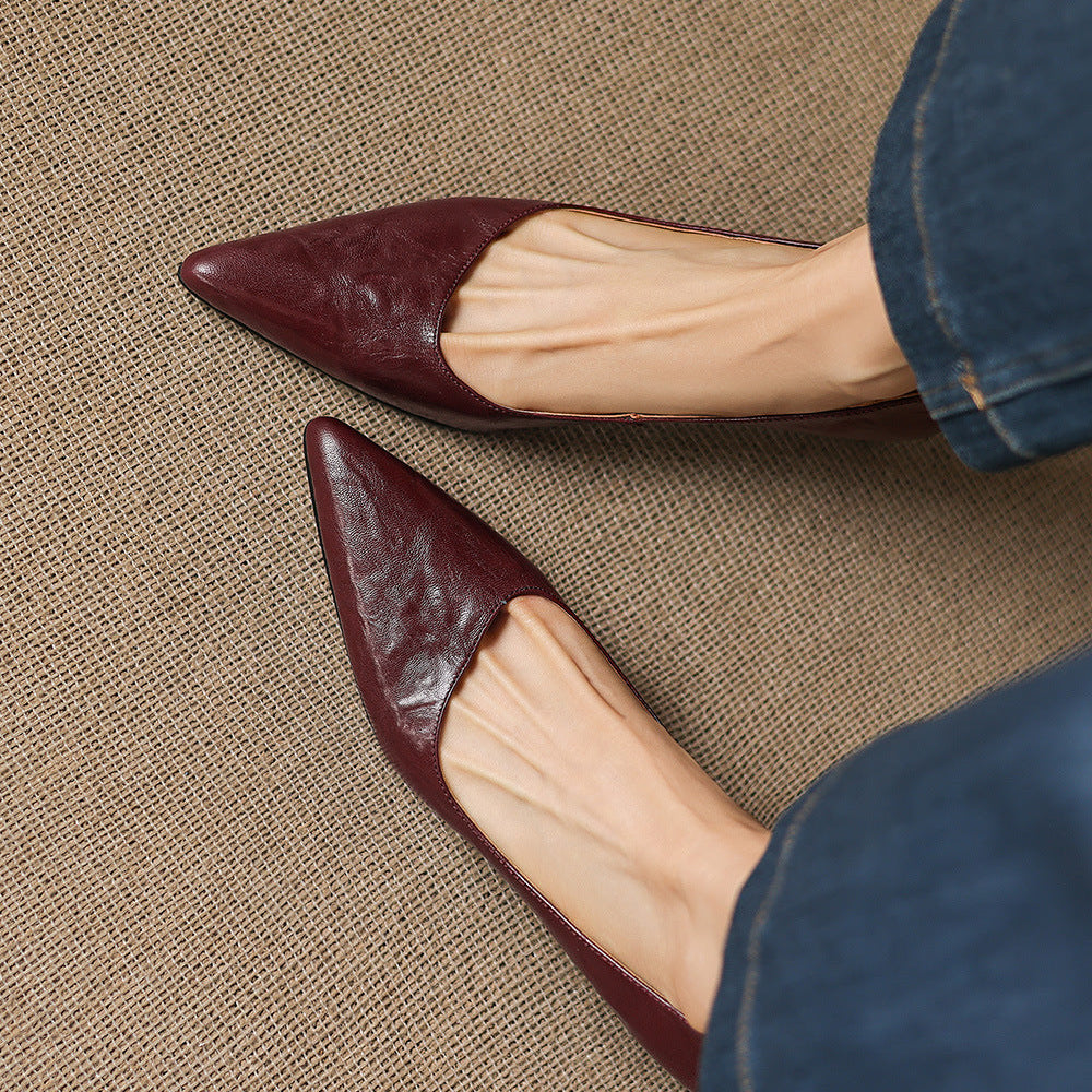 Anna-Berg | Genuine Leather Heels