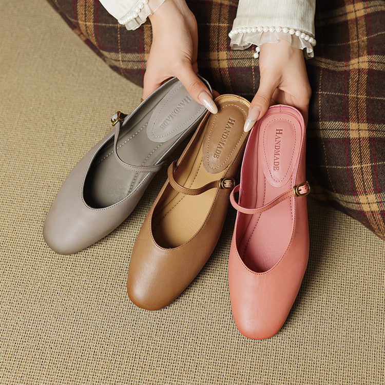 Anna-Berg | Leather Mules