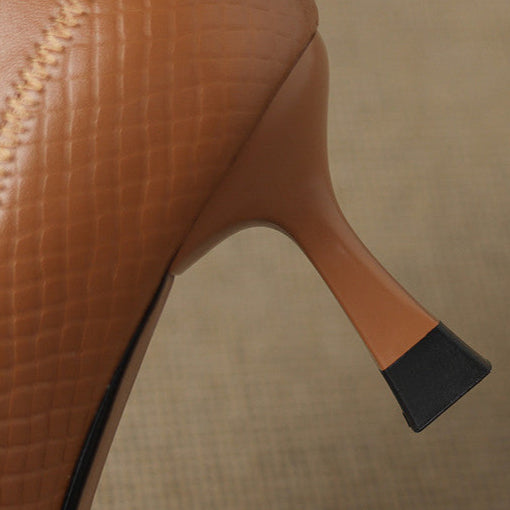 Anna-Berg | Genuine Leather Heels