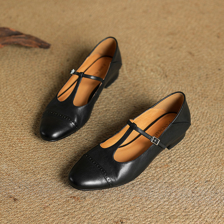 Anna-Berg | Genuine Leather Flats