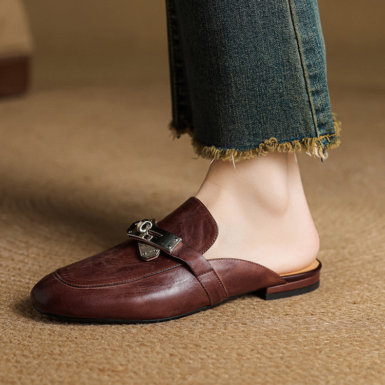 Anna-Berg | Genuine Leather Mules