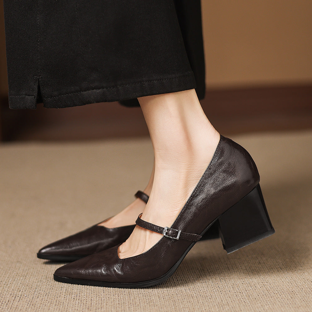 Anna-Berg | Genuine Leather Heels