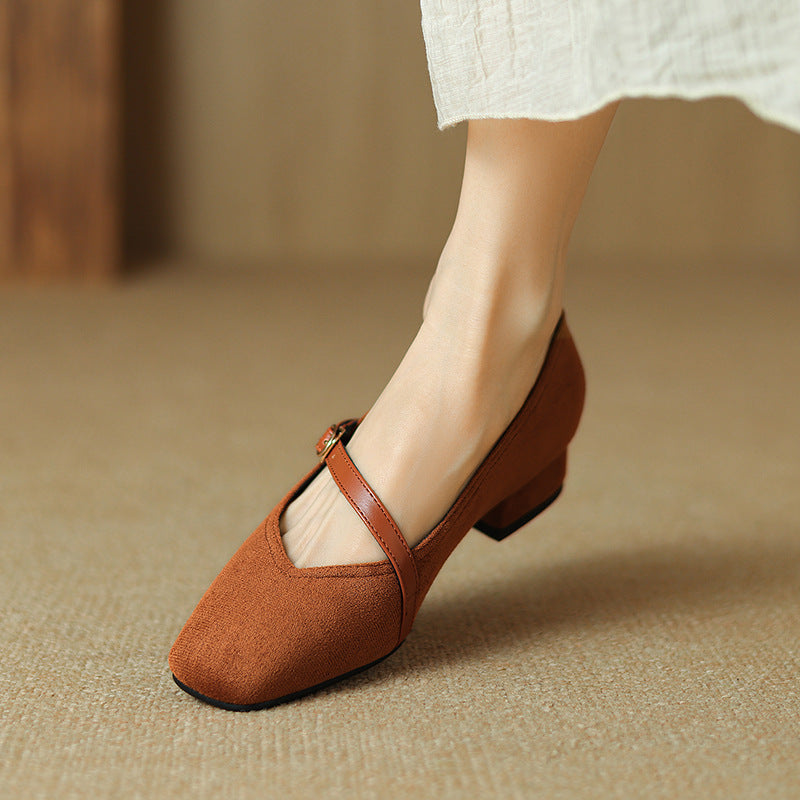 Anna-Berg | Suede Heels