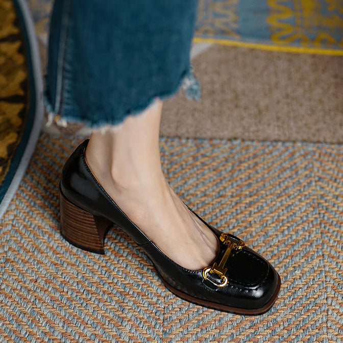 Anna-Berg | Genuine Leather Heels