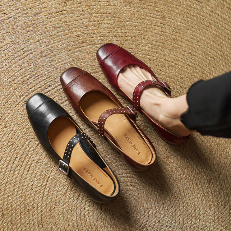 Anna-Berg | Genuine Leather Heels
