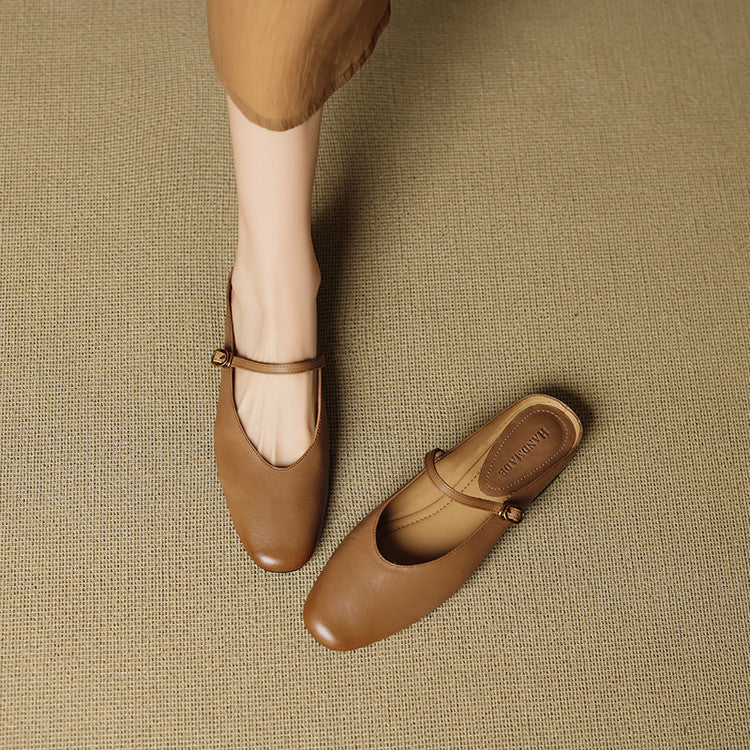Anna-Berg | Leather Mules