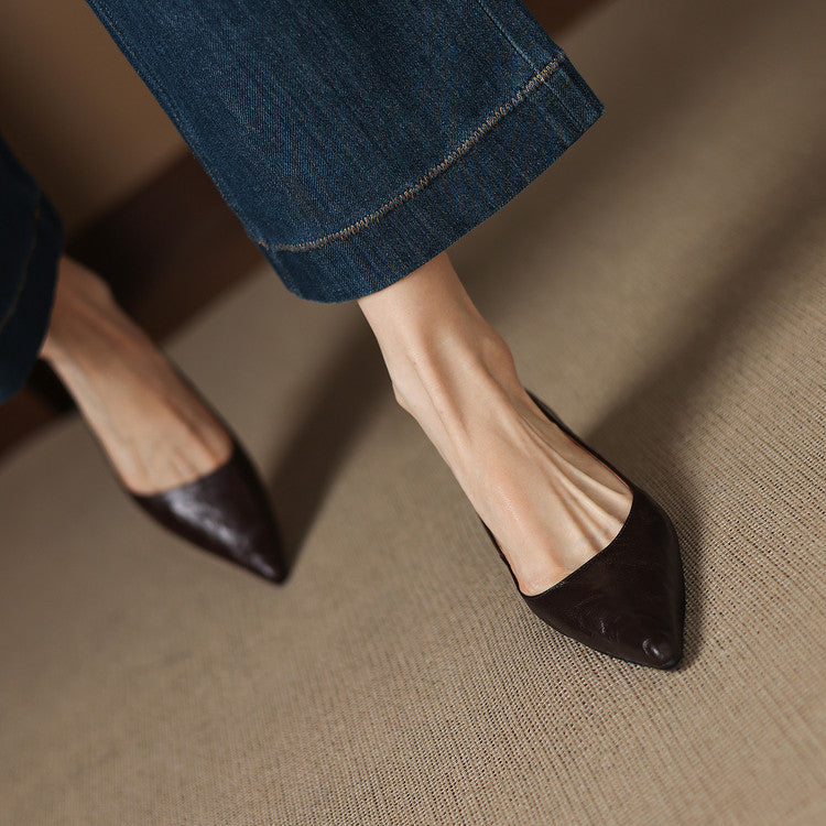 Anna-Berg | Genuine Leather Heels