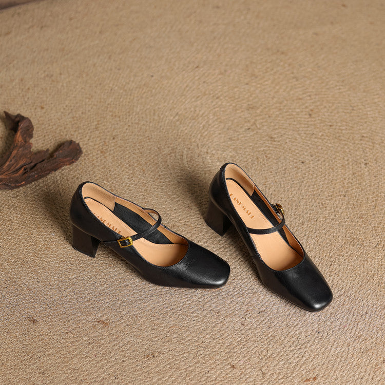 Anna-Berg | Genuine Leather Heels