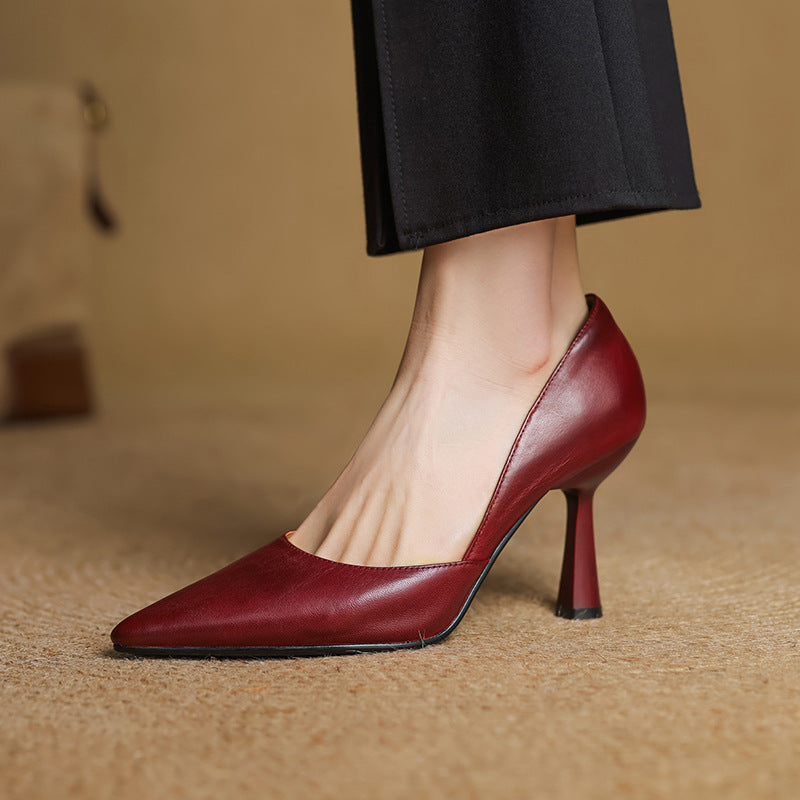 Anna-Berg | Leather Heels