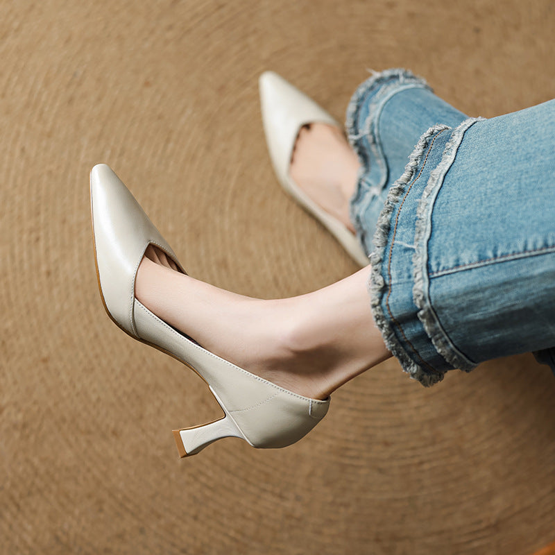 Anna-Berg | Genuine Leather Heels
