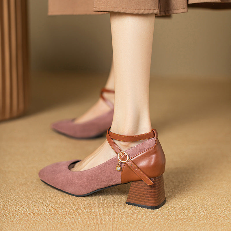 Anna-Berg | Suede Heels
